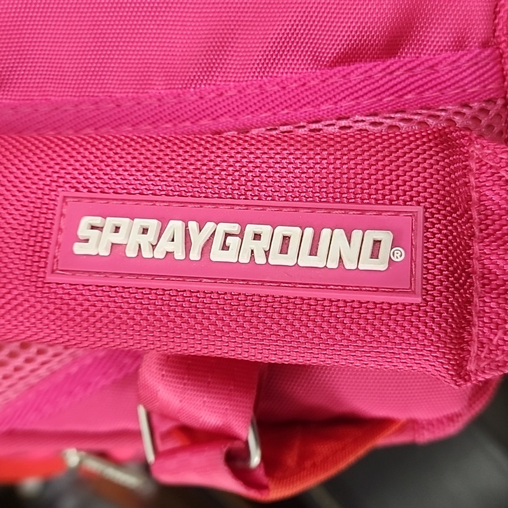 💕Pink Sprayground Backpack💕 - Picture 3 of 4